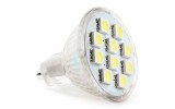 LAMPADINA MR11 10 led 8-35V bc