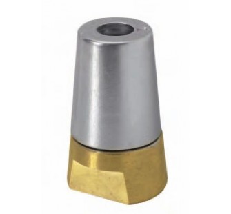 OGIVA IN BRONZO CON ANODO RA-5 per asse 50