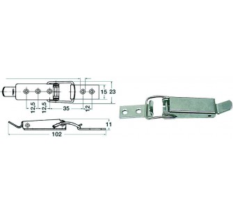 CHIUSURA A LEVA INOX